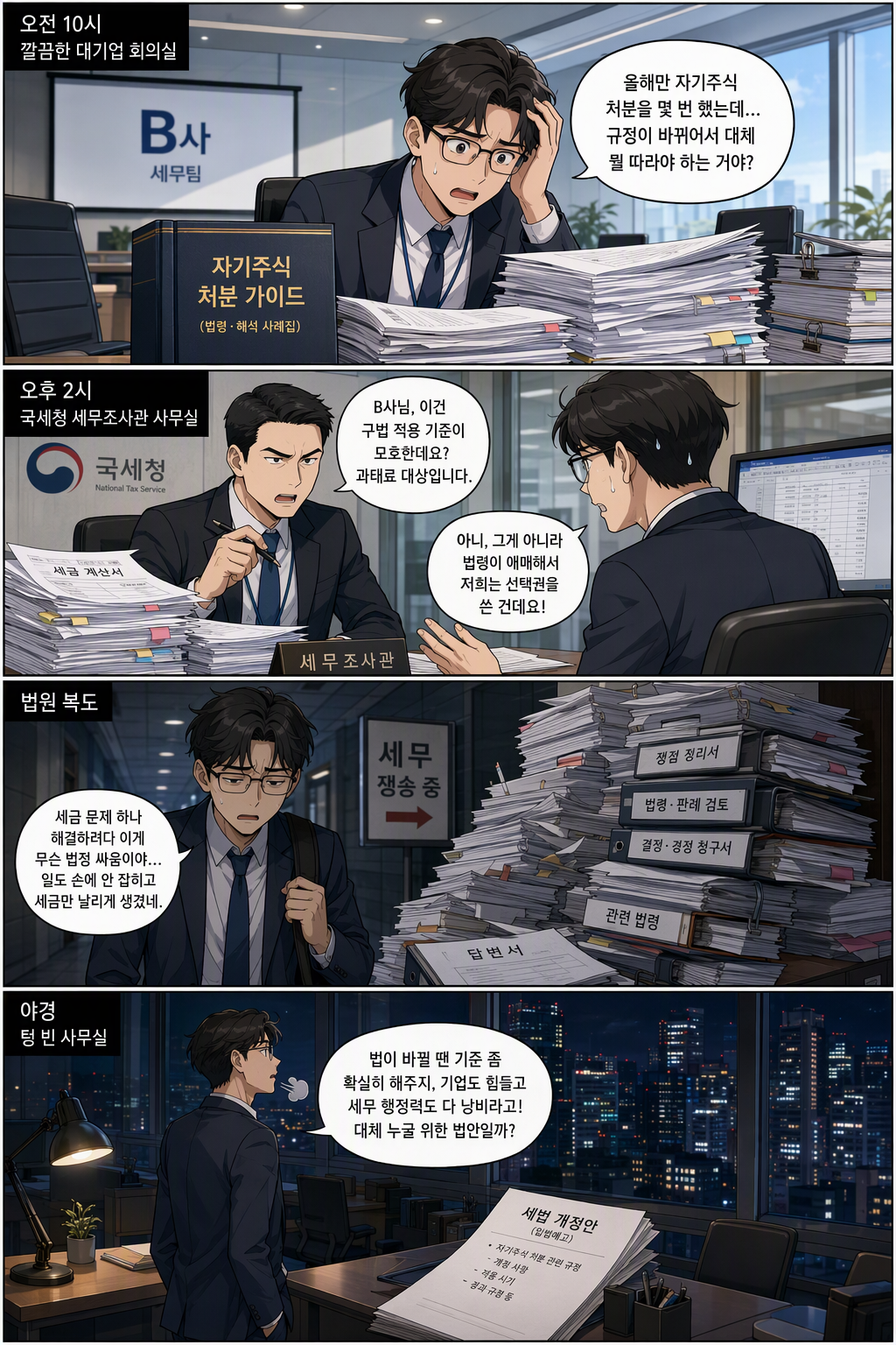법인세법 일부개정법률안 웹툰 1