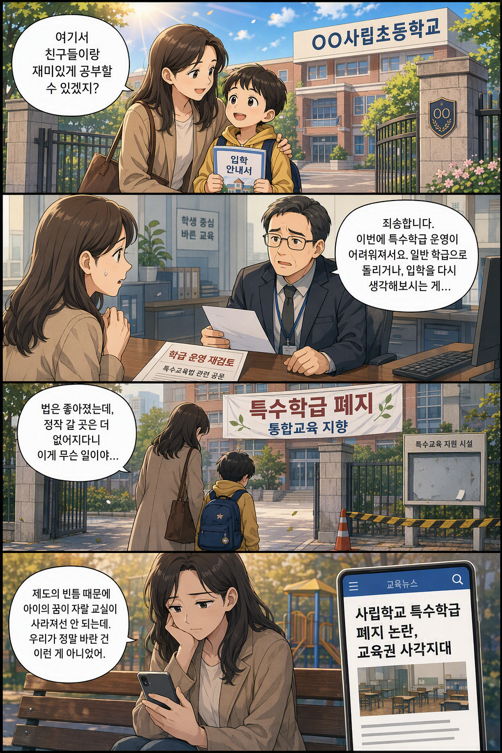 장애인 등에 대한 특수교육법 일부개정법률안 웹툰 1