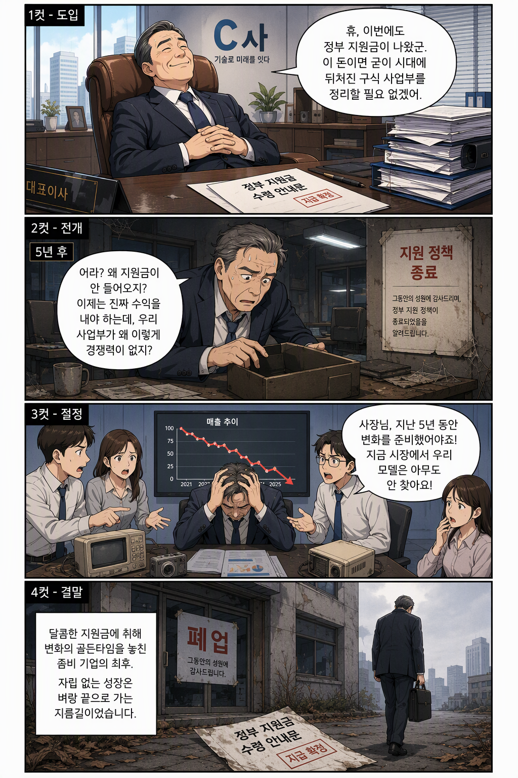 중견기업 성장촉진 및 경쟁력 강화에 관한 특별법 일부개정법률안 웹툰 1