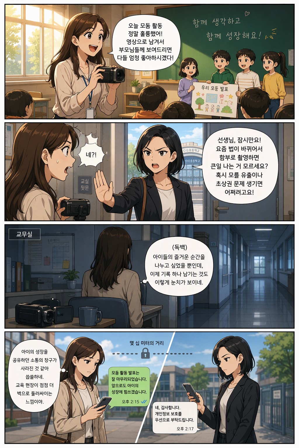 초·중등교육법 일부개정법률안 웹툰 1