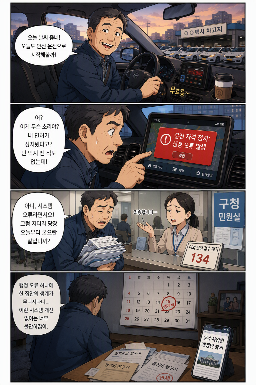 여객자동차 운수사업법 일부개정법률안 웹툰 1