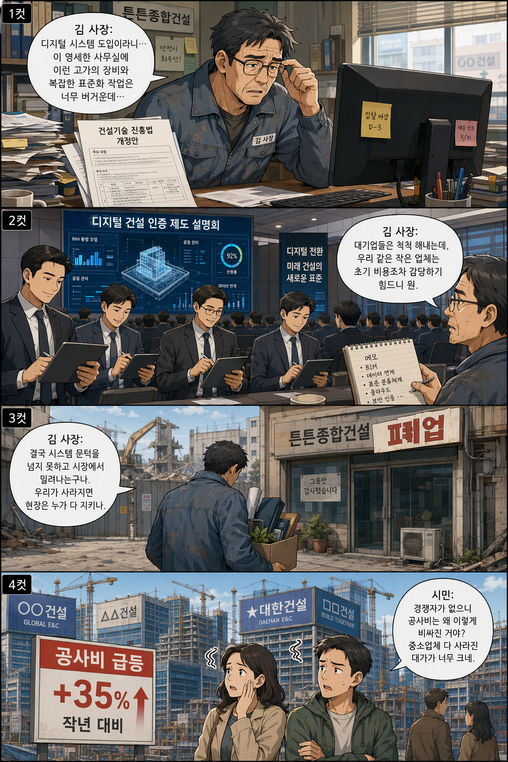건설기술 진흥법 일부개정법률안 웹툰 1