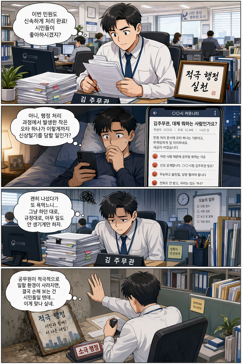국가공무원법 일부개정법률안 웹툰 1