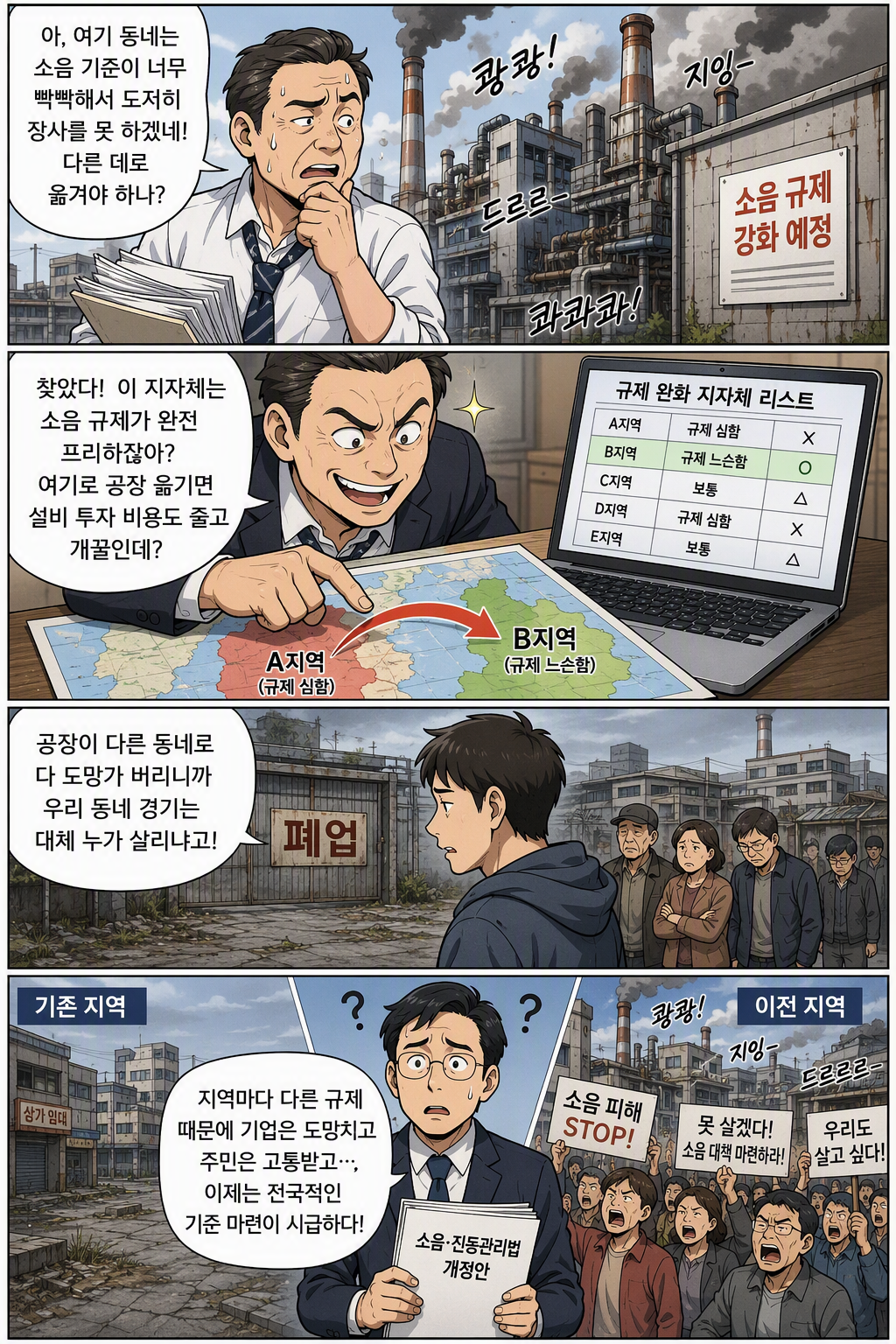 소음·진동관리법 일부개정법률안 웹툰 1
