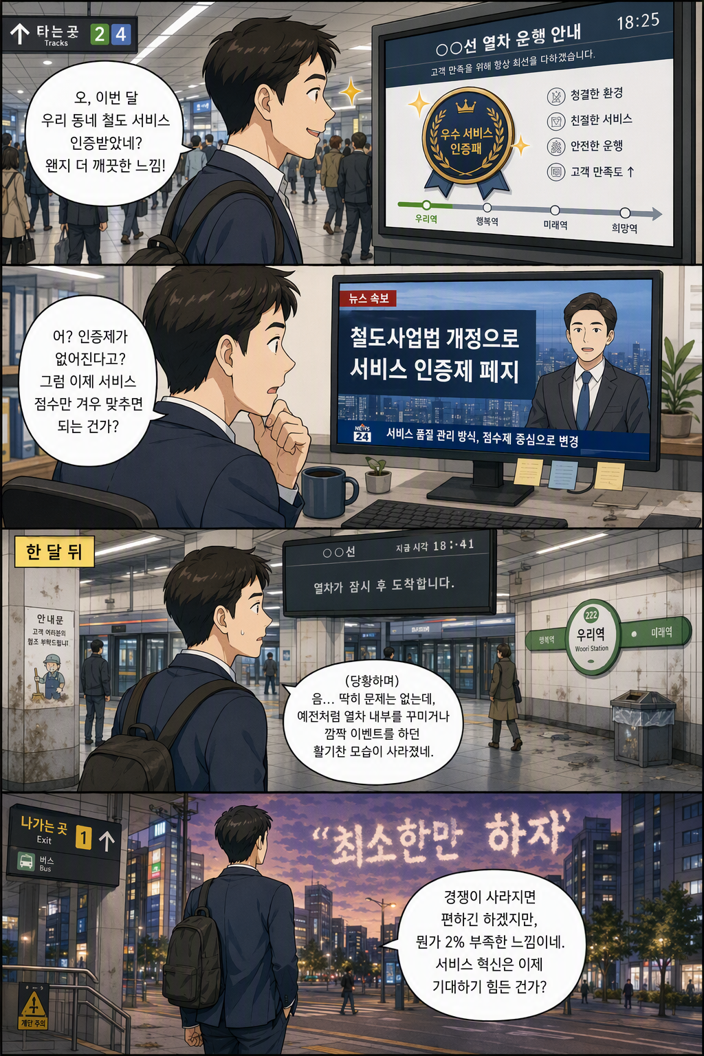 철도사업법 일부개정법률안 웹툰 1