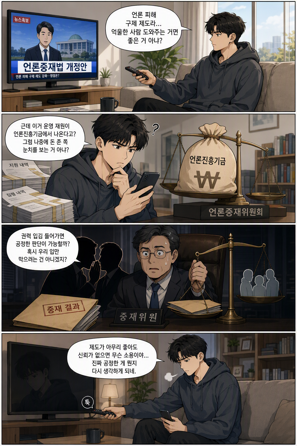 언론중재 및 피해구제 등에 관한 법률 일부개정법률안 웹툰 1