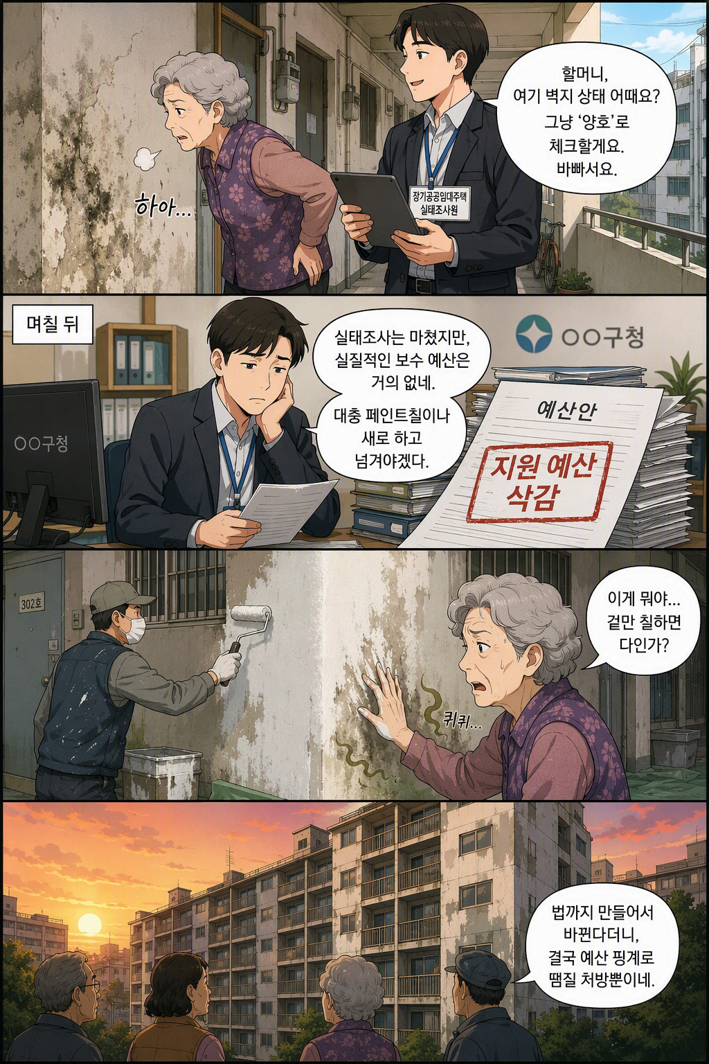 장기공공임대주택 입주자 삶의 질 향상 지원법 일부개정법률안 웹툰 1