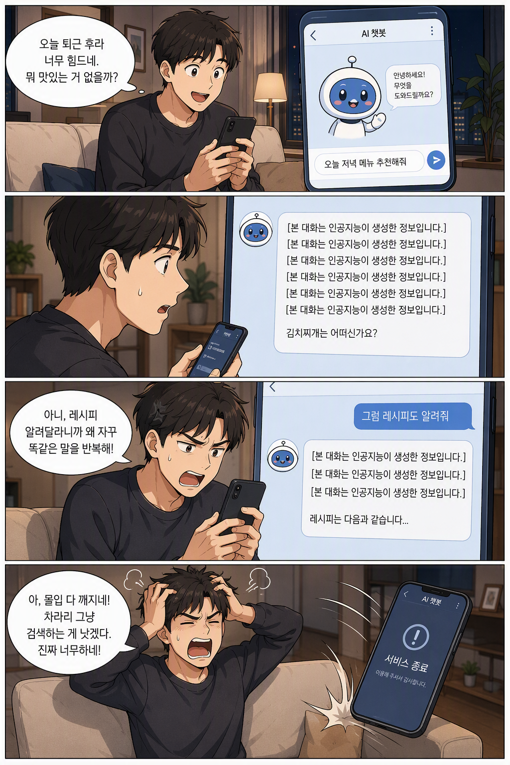 인공지능 발전과 신뢰 기반 조성 등에 관한 기본법 일부개정법률안 웹툰 1