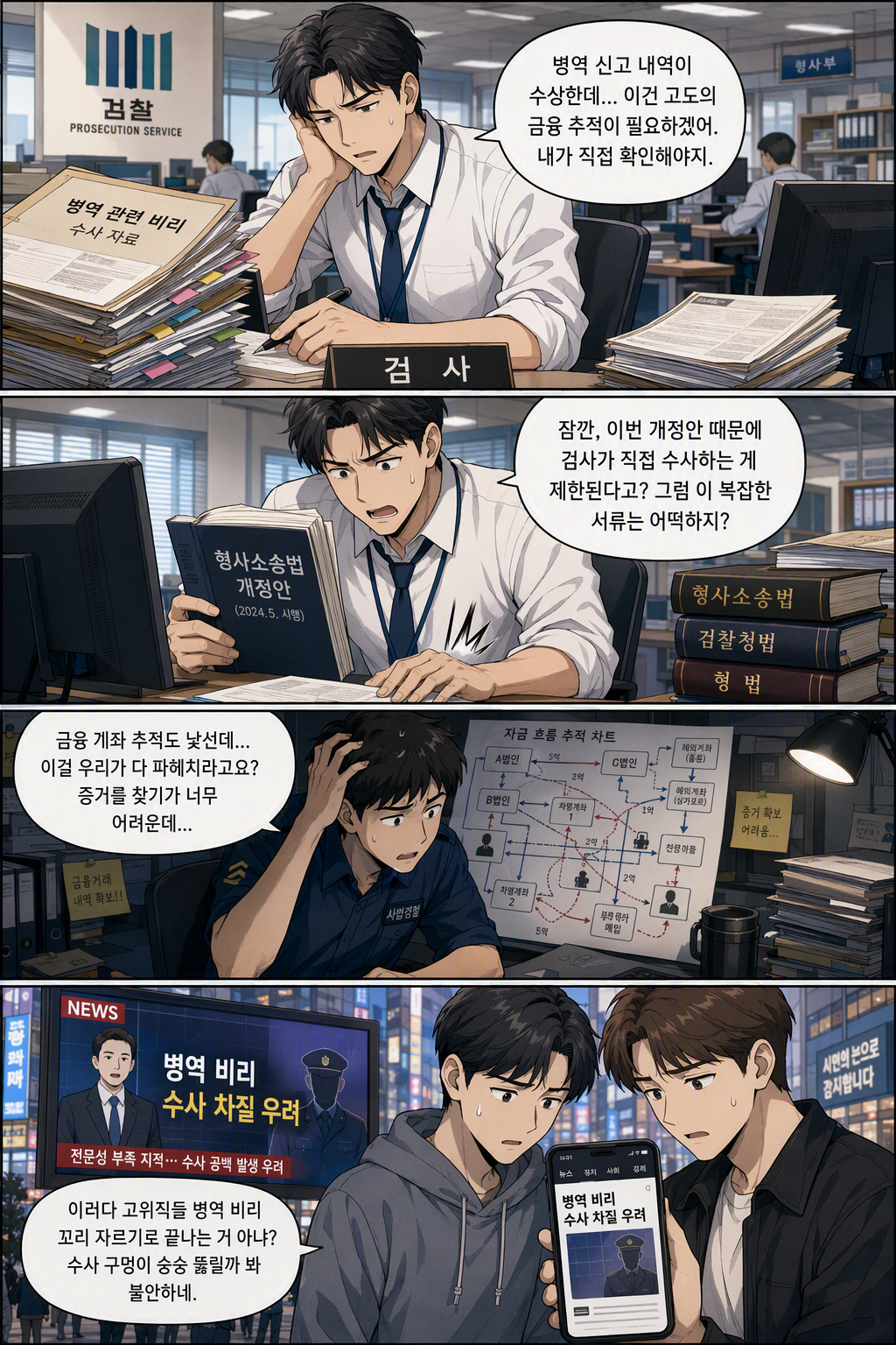 공직자 등의 병역사항 신고 및 공개에 관한 법률 일부개정법률안 웹툰 1