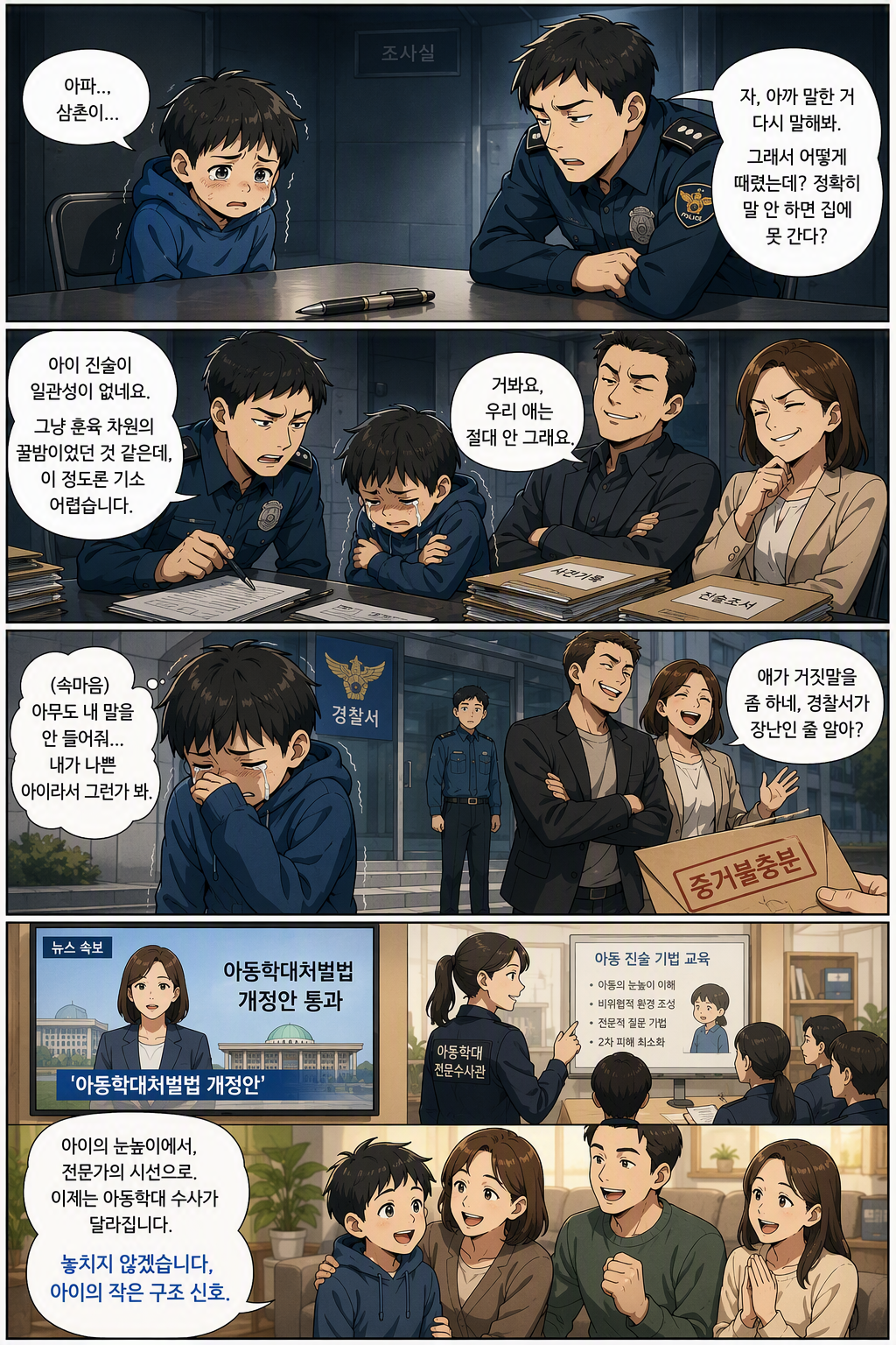 아동학대범죄의 처벌 등에 관한 특례법 일부개정법률안 웹툰 1