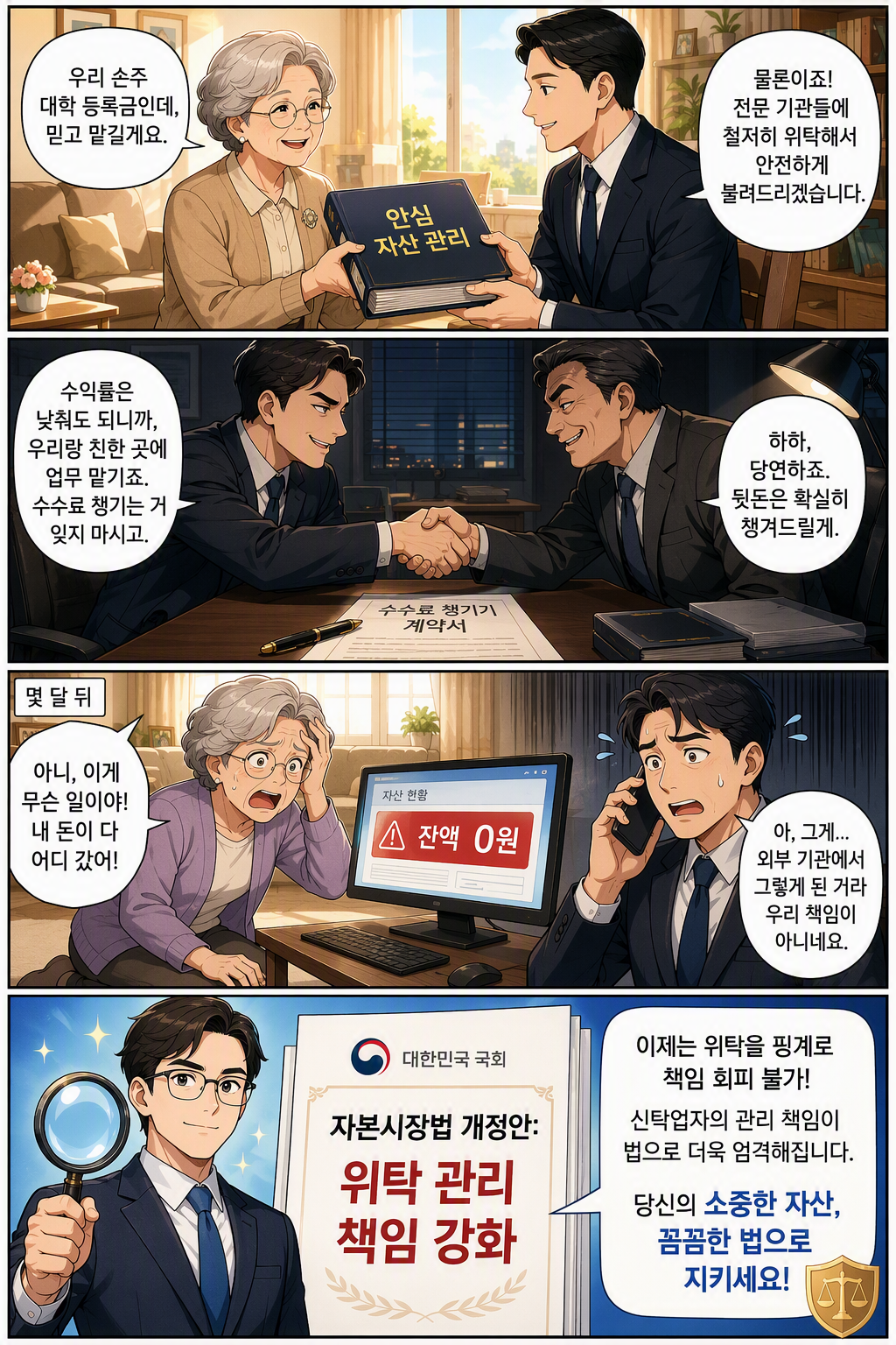 자본시장과 금융투자업에 관한 법률 일부개정법률안 웹툰 1