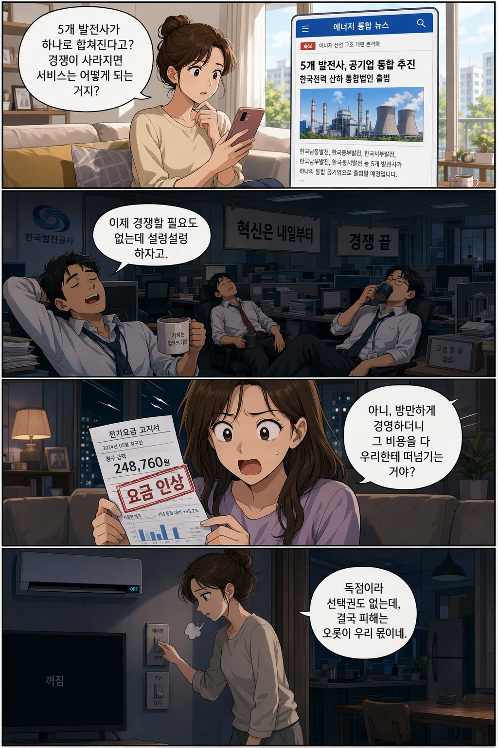 한국발전공사법안 웹툰 1