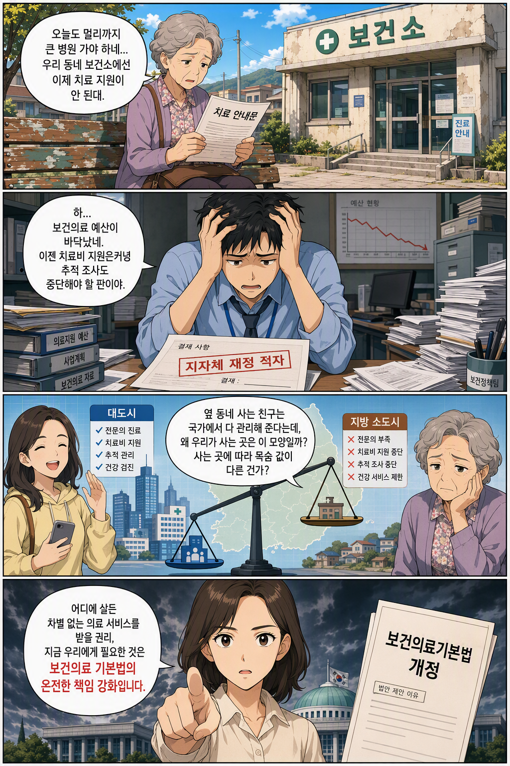 보건의료기본법 일부개정법률안 웹툰 1