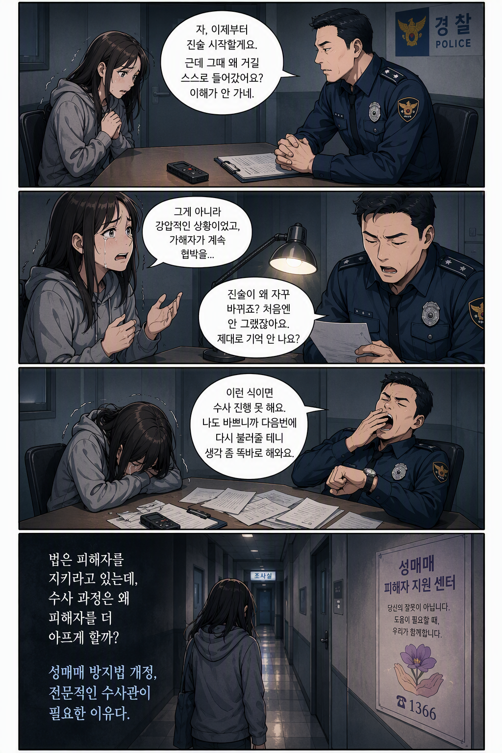 성매매방지 및 피해자보호 등에 관한 법률 일부개정법률안 웹툰 1