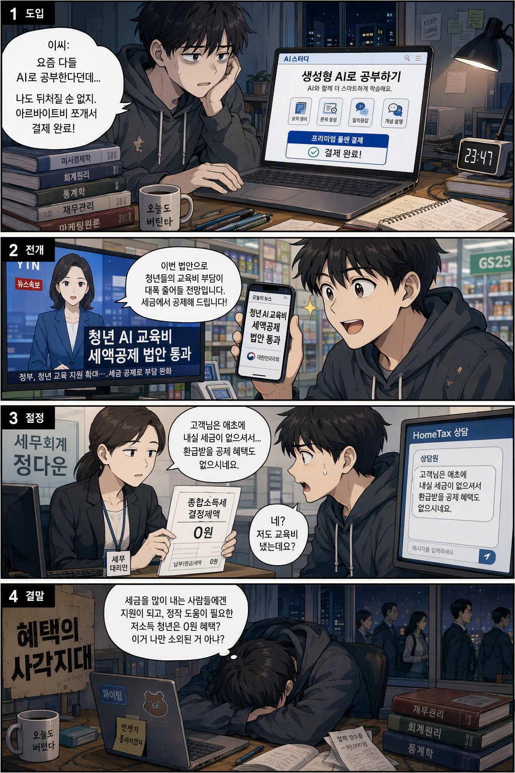 조세특례제한법 일부개정법률안 웹툰 1