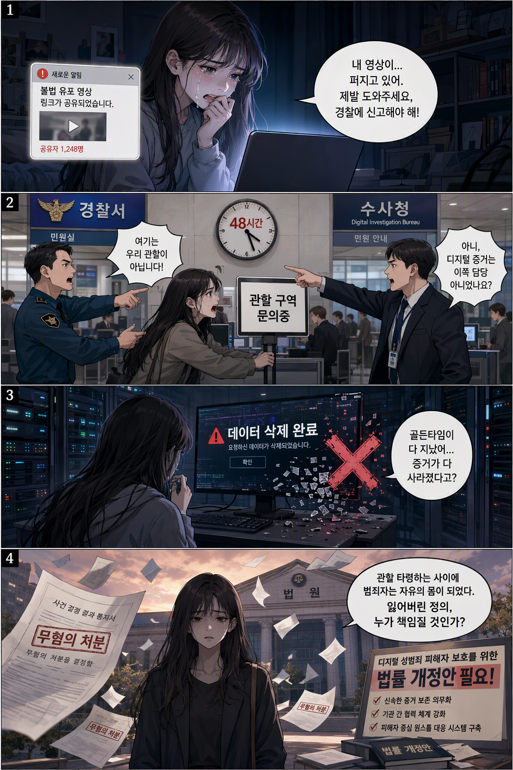 성폭력범죄의 처벌 등에 관한 특례법 일부개정법률안 웹툰 1