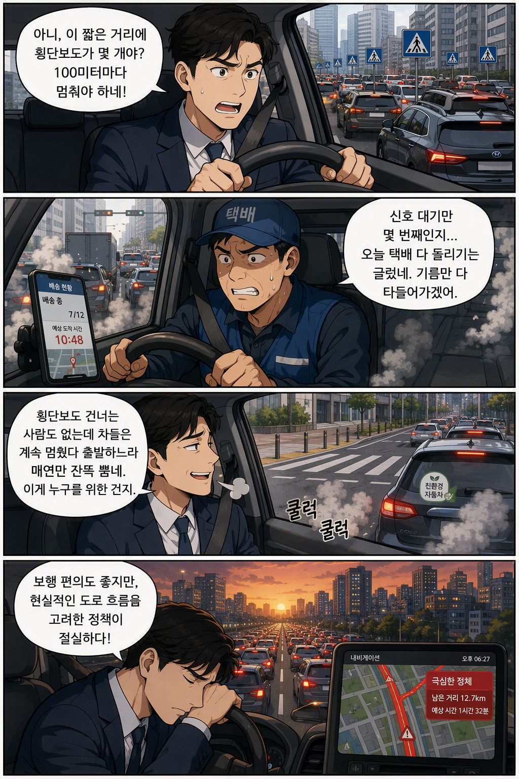 도로교통법 일부개정법률안 웹툰 1