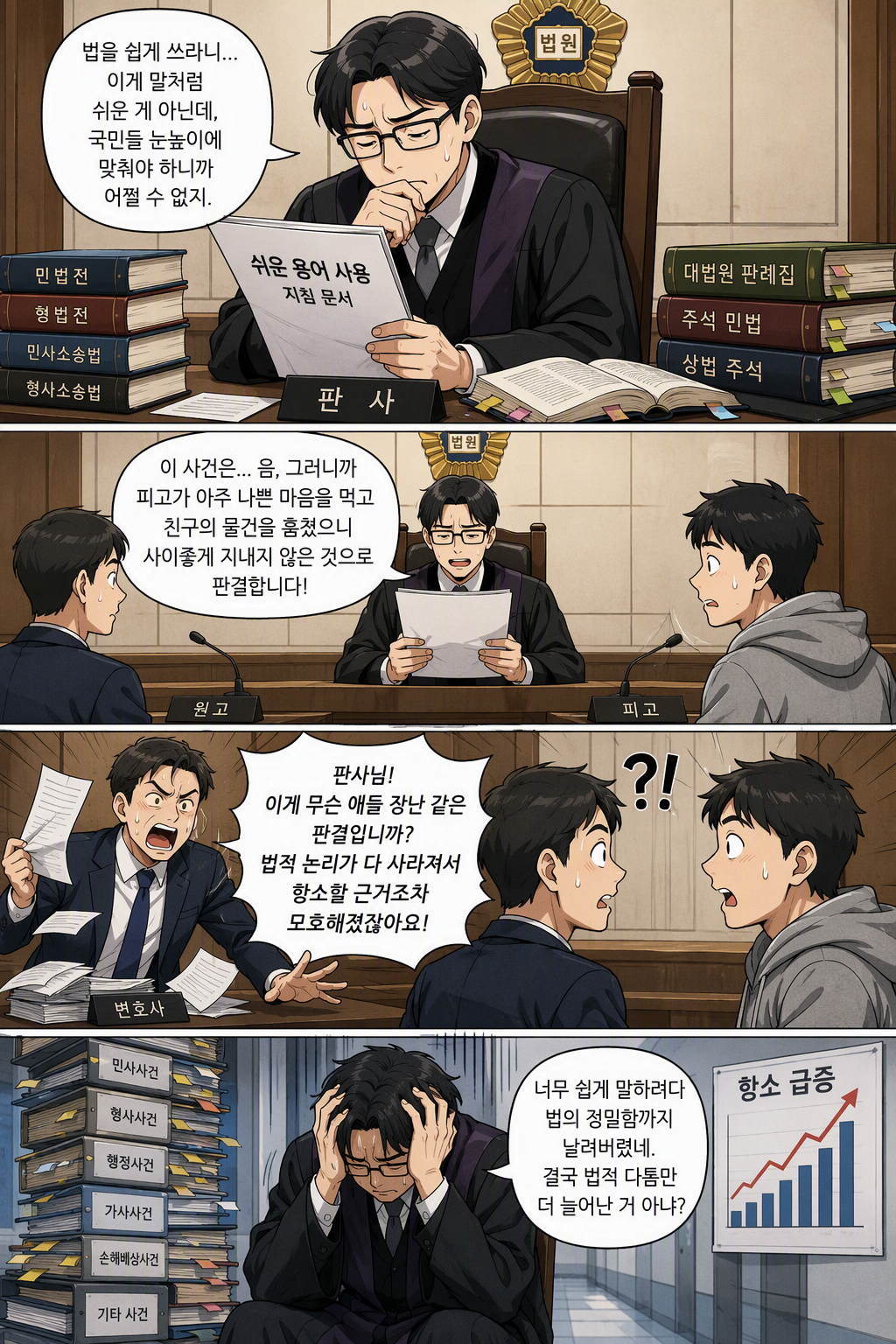 법원조직법 일부개정법률안 웹툰 1