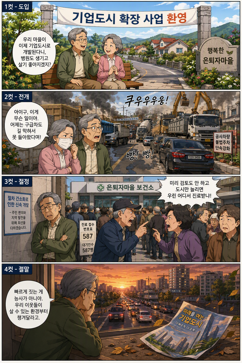 기업도시개발 특별법 일부개정법률안 웹툰 1