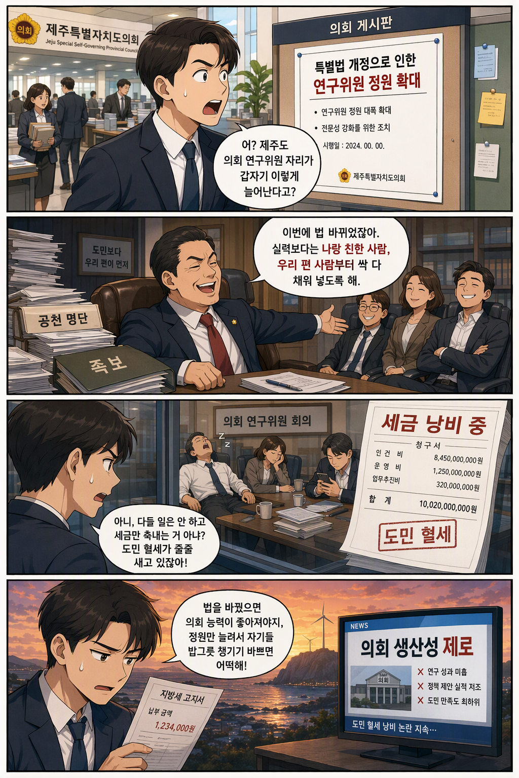 제주특별자치도 설치 및 국제자유도시 조성을 위한 특별법 일부개정법률안 웹툰 1