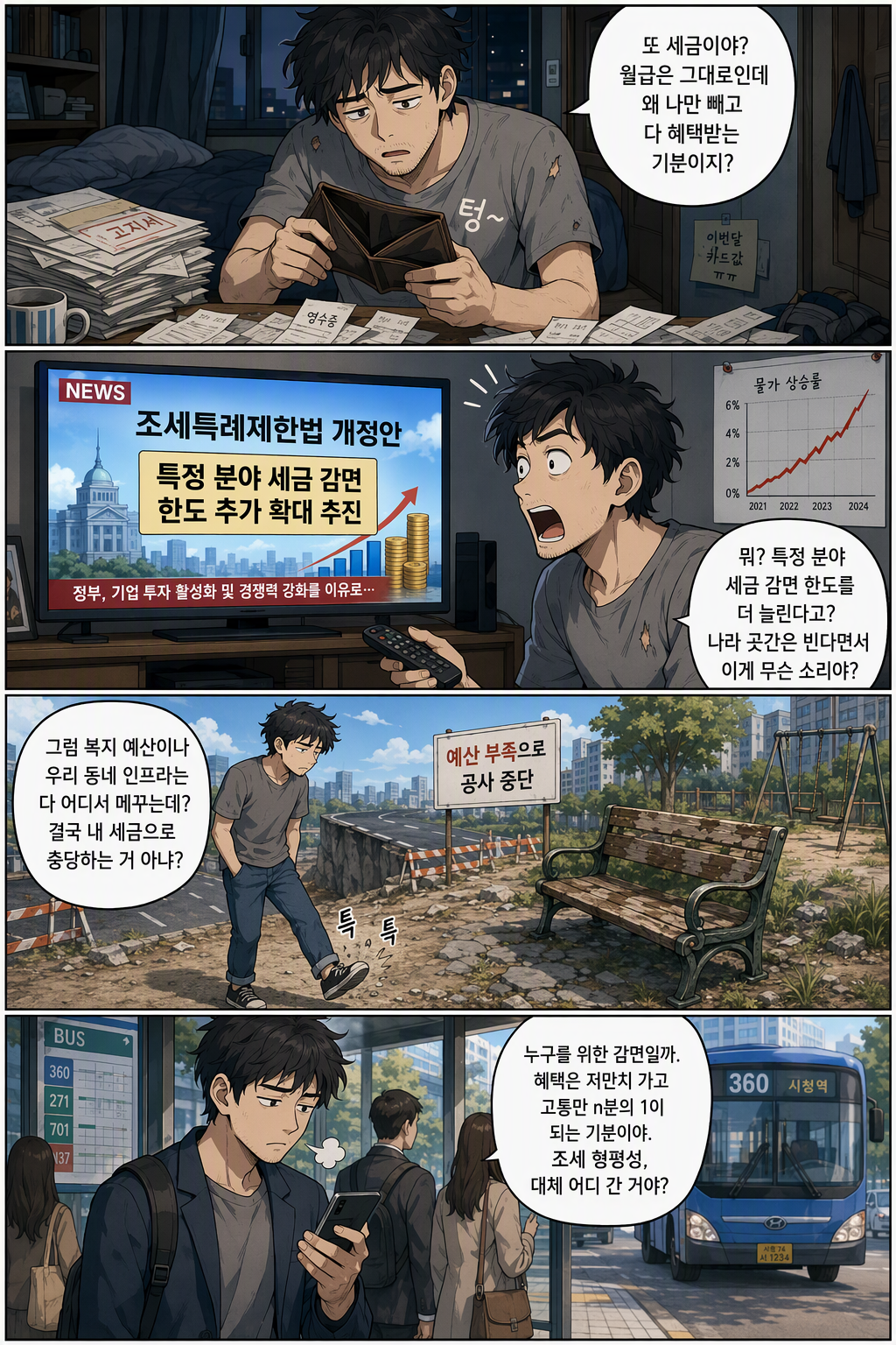 조세특례제한법 일부개정법률안 웹툰 1