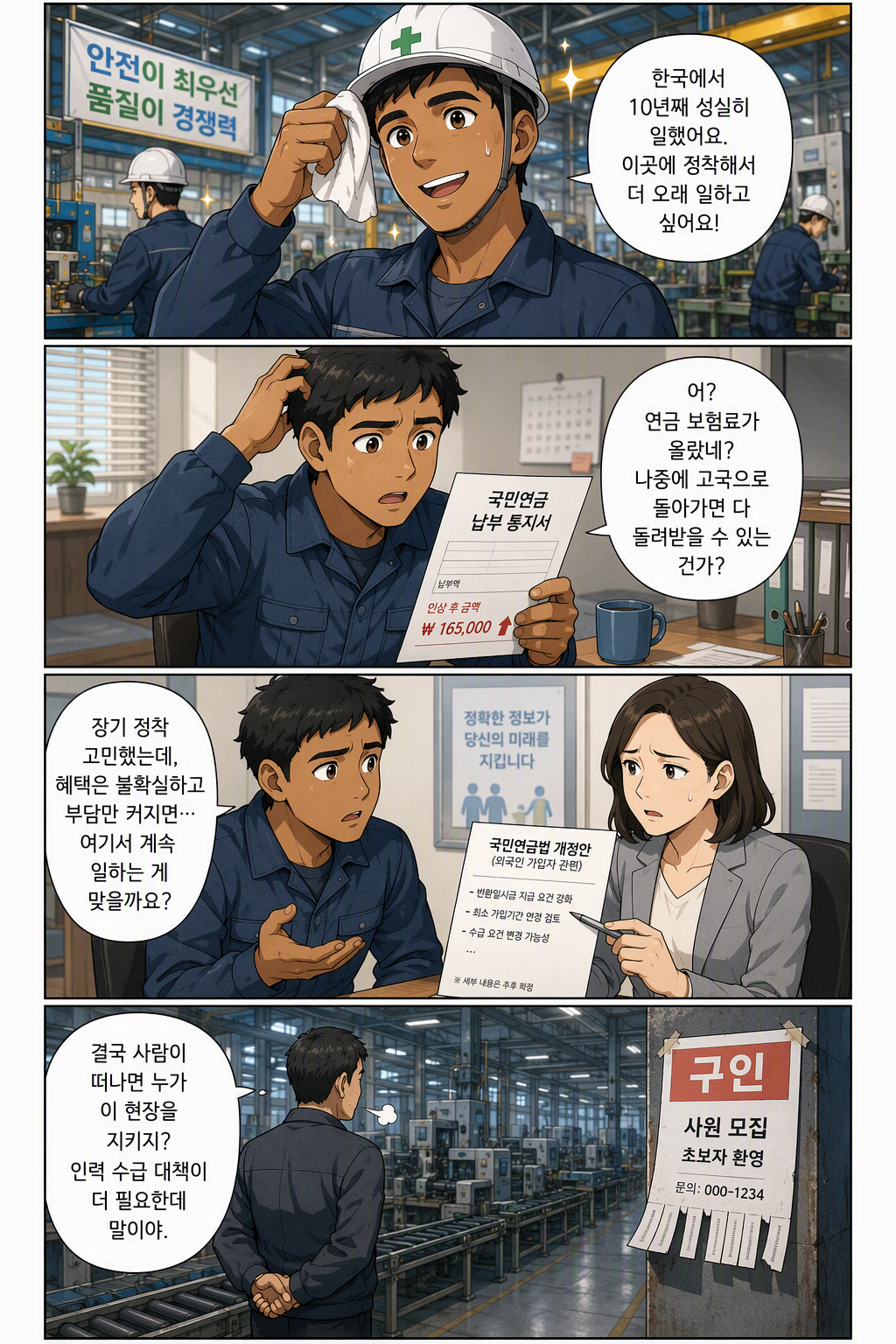 국민연금법 일부개정법률안 웹툰 1