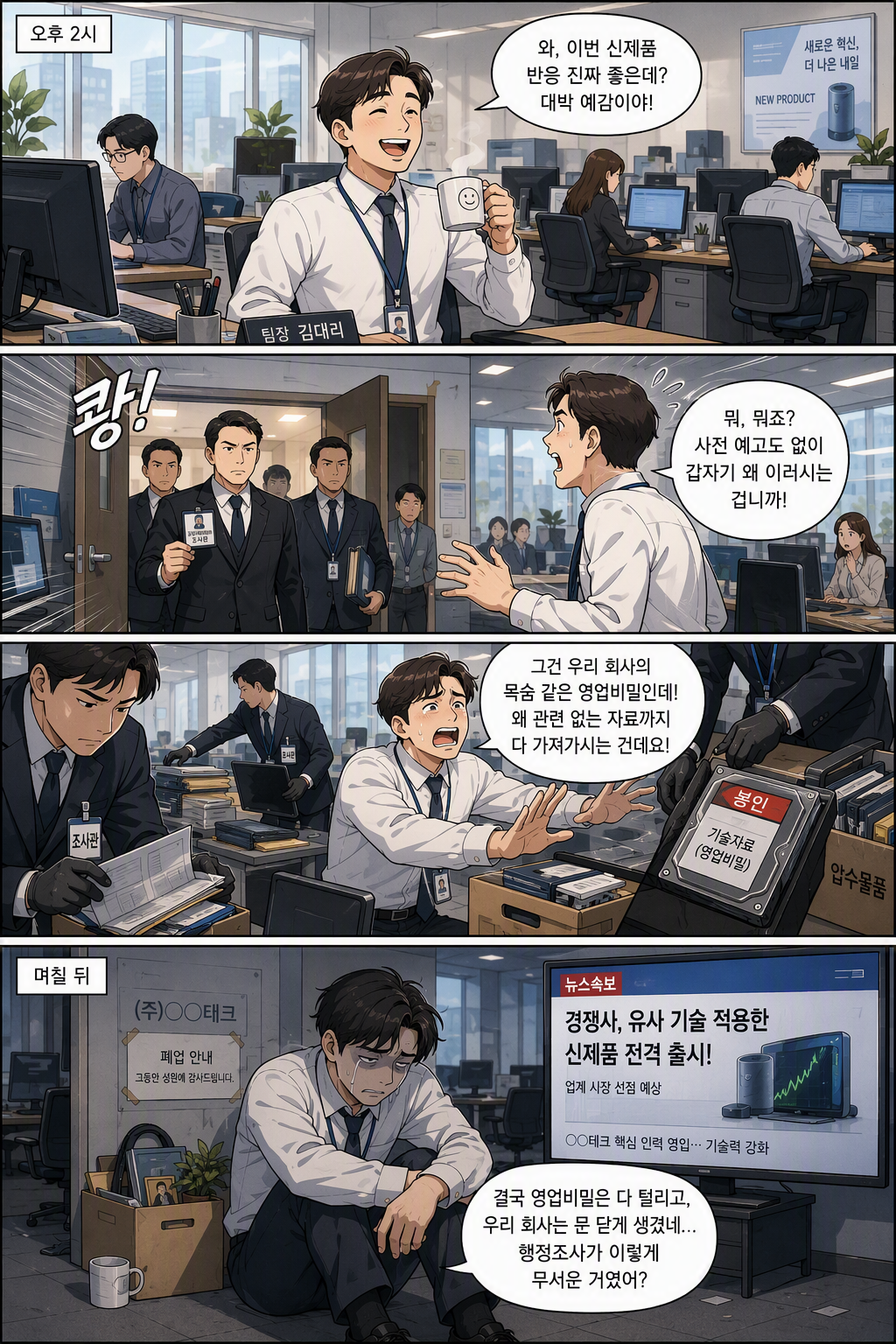 행정조사기본법 일부개정법률안 웹툰 1