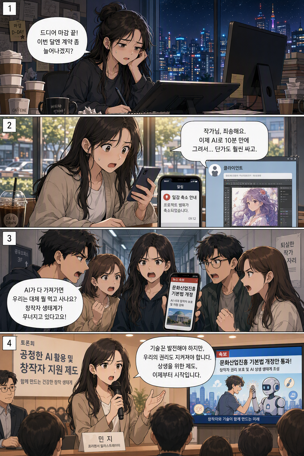 문화산업진흥 기본법 일부개정법률안 웹툰 1