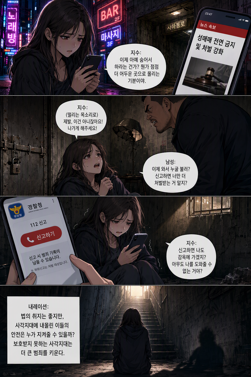 성매매알선 등 행위의 처벌에 관한 법률 전부개정법률안 웹툰 1