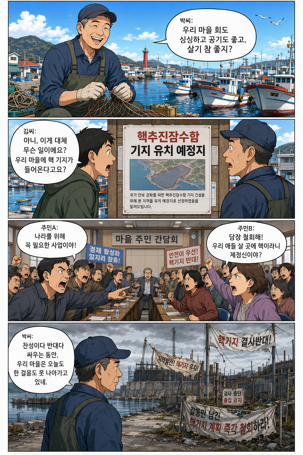 핵추진잠수함사업에 관한 특별법안 웹툰 1