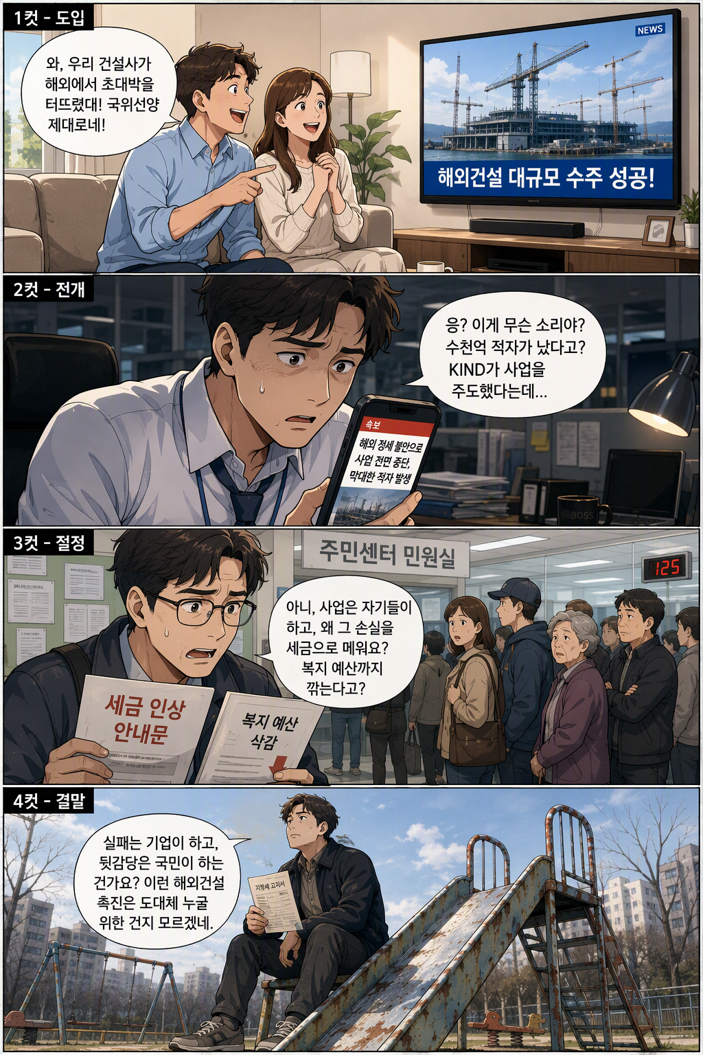 해외건설 촉진법 일부개정법률안 웹툰 1