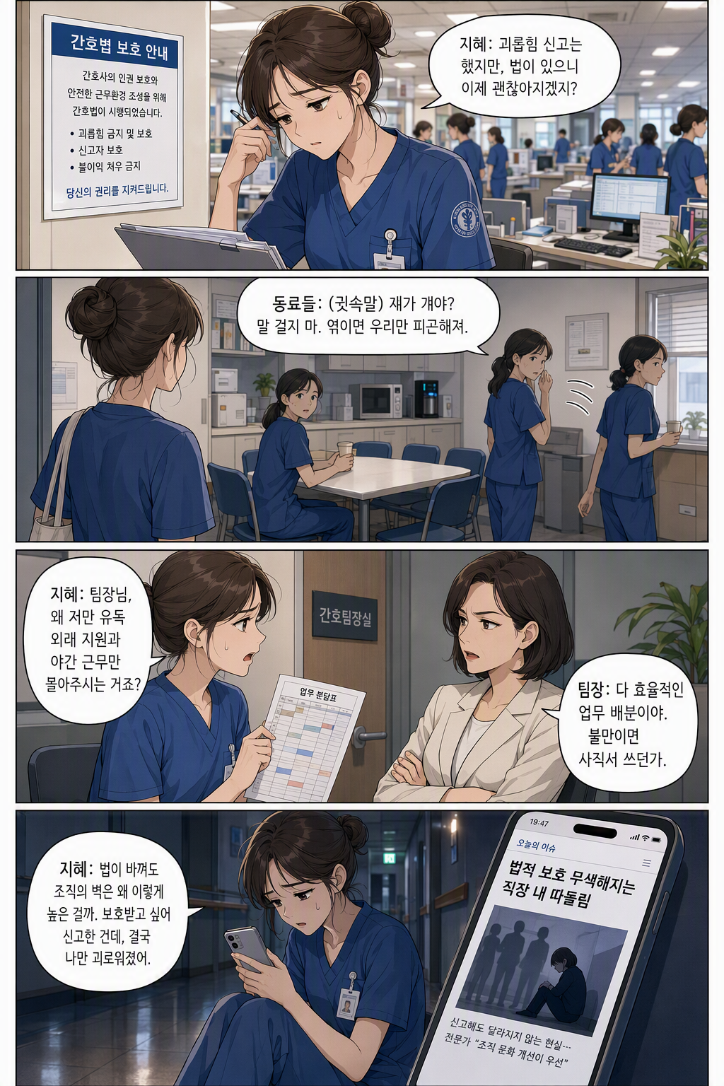간호법 일부개정법률안 웹툰 1