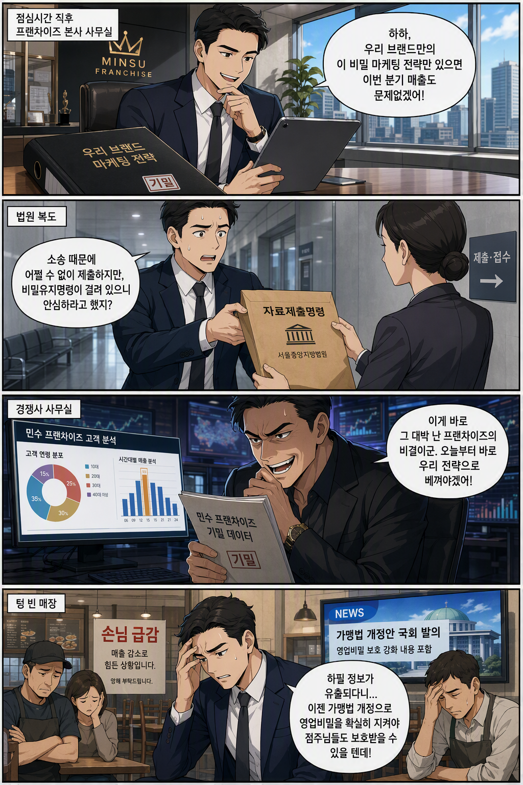 가맹사업거래의 공정화에 관한 법률 일부개정법률안 웹툰 1
