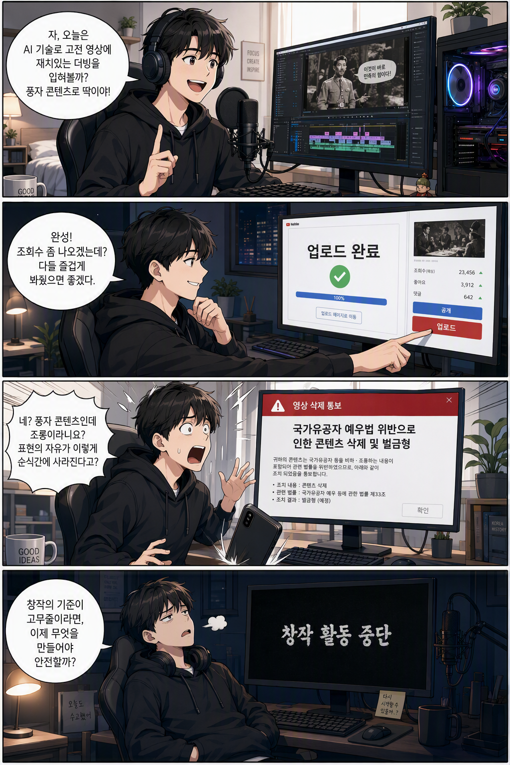 국가유공자 등 예우 및 지원에 관한 법률 일부개정법률안 웹툰 1