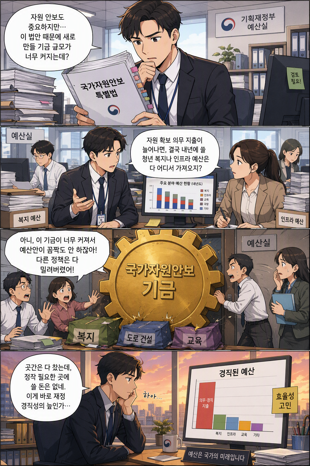 국가자원안보 특별법 일부개정법률안 웹툰 1