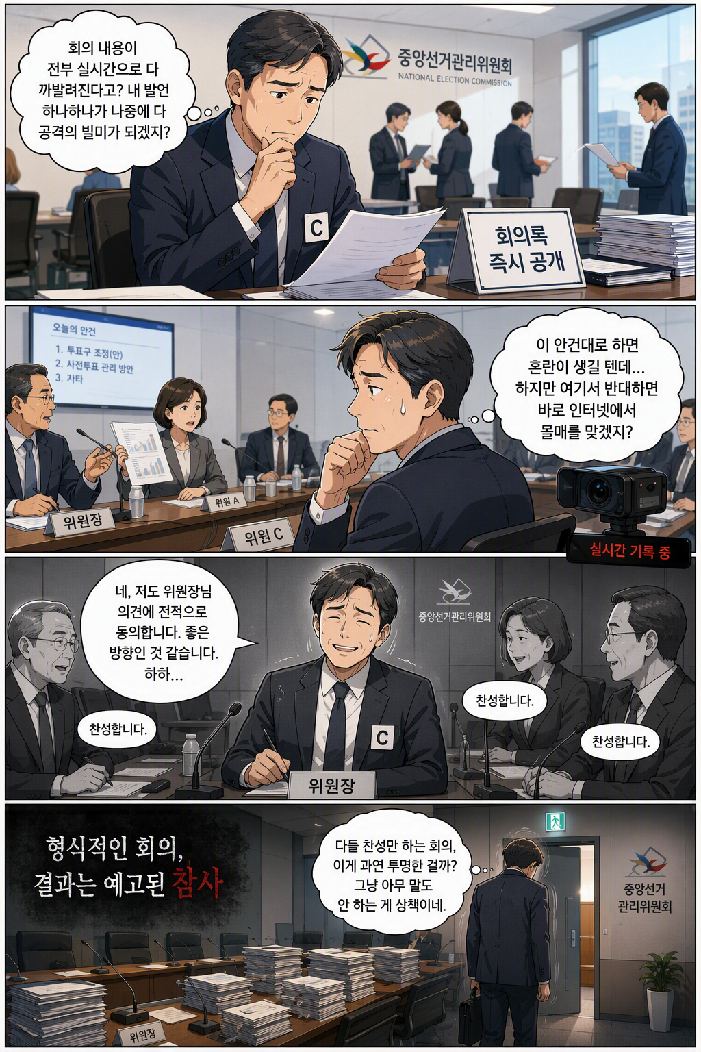 선거관리위원회법 일부개정법률안 웹툰 1