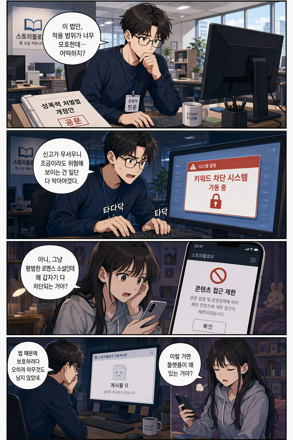 성폭력범죄의 처벌 등에 관한 특례법 일부개정법률안 웹툰 1