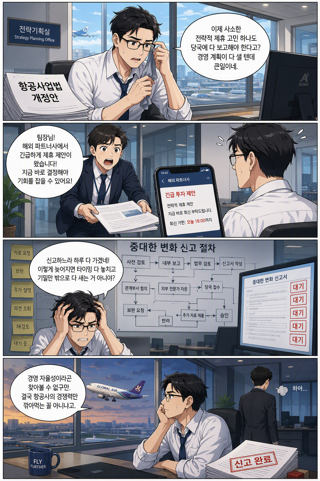 항공사업법 일부개정법률안 웹툰 1
