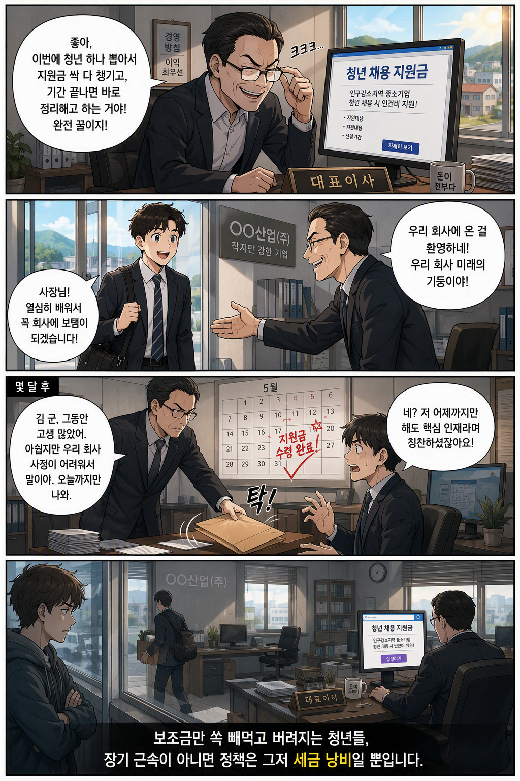 중소기업 인력지원 특별법 일부개정법률안 웹툰 1