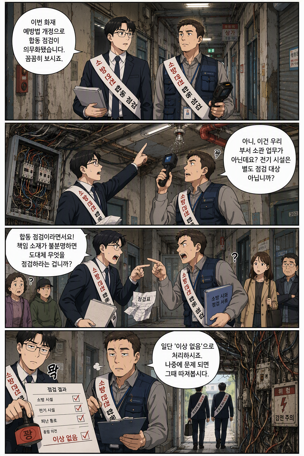 화재의 예방 및 안전관리에 관한 법률 일부개정법률안 웹툰 1