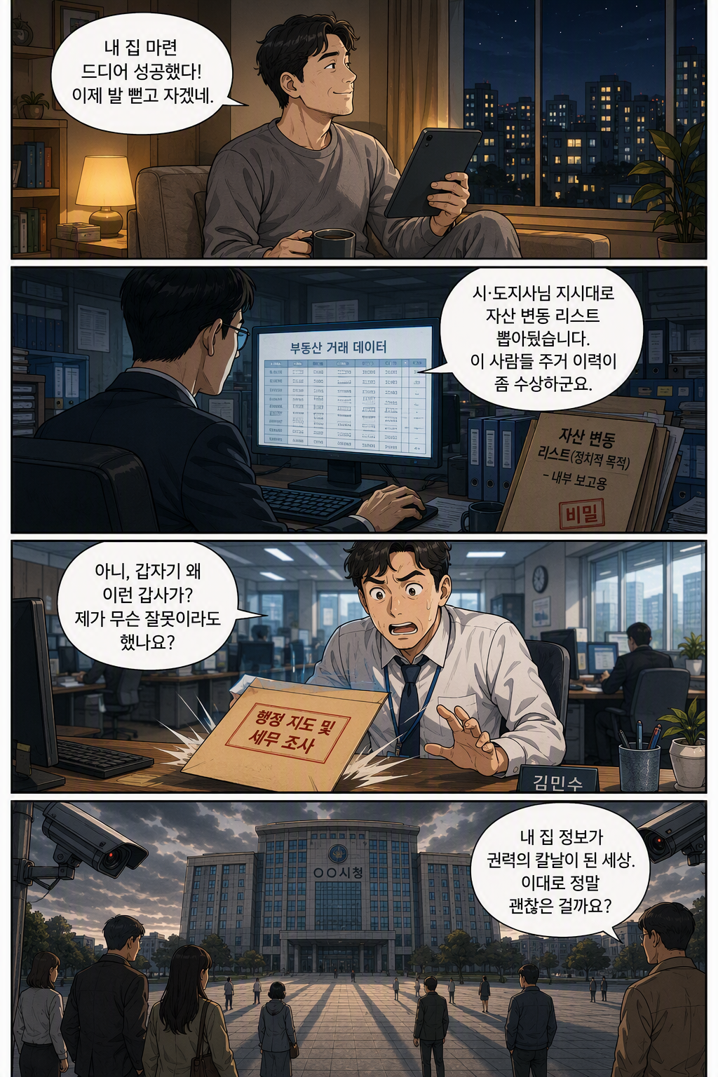 부동산 거래신고 등에 관한 법률 일부개정법률안 웹툰 1