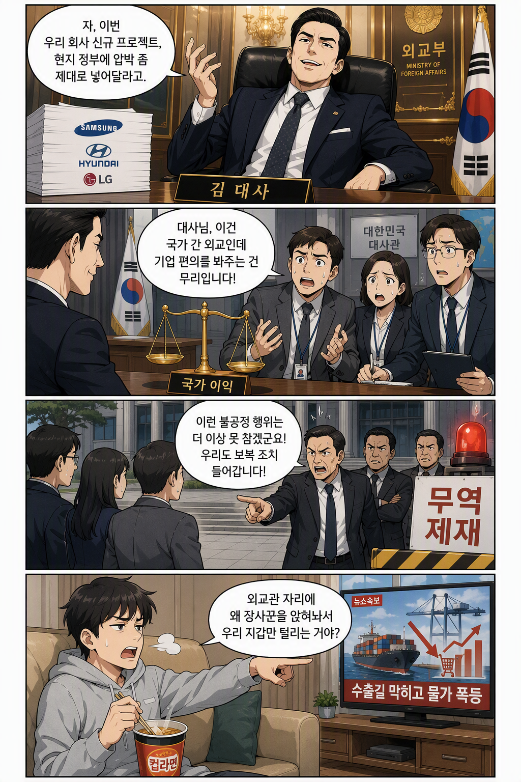 외무공무원법 일부개정법률안 웹툰 1