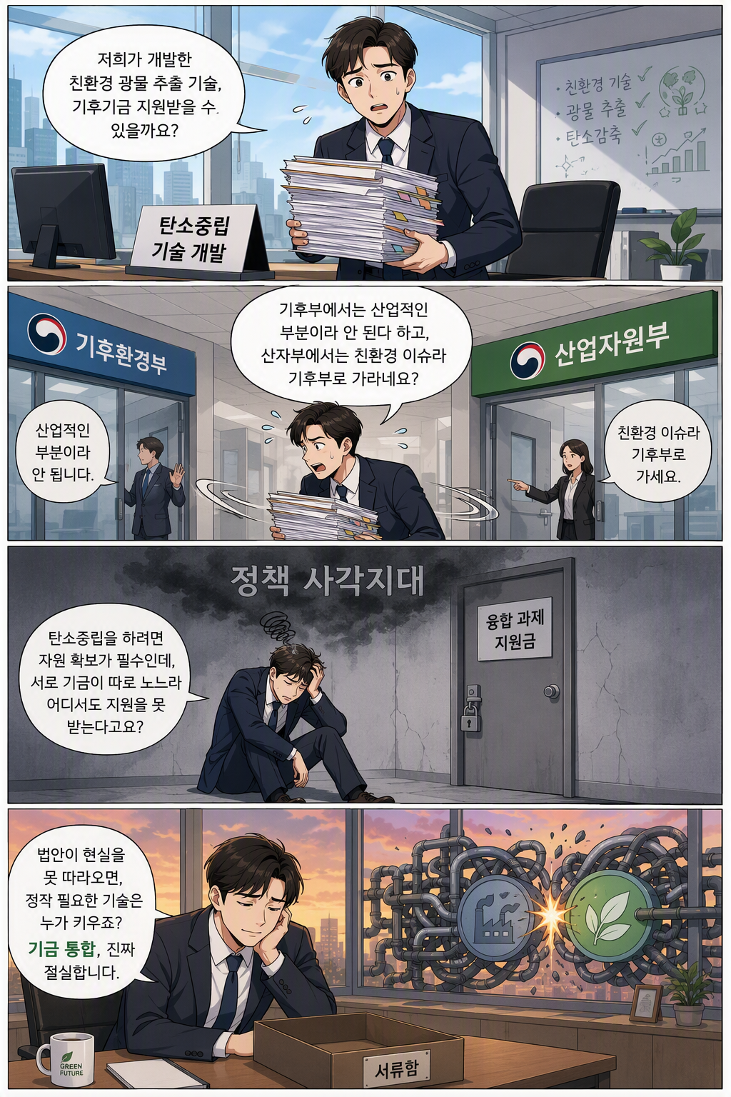 기후위기 대응을 위한 탄소중립ㆍ녹색성장 기본법 일부개정법률안 웹툰 1
