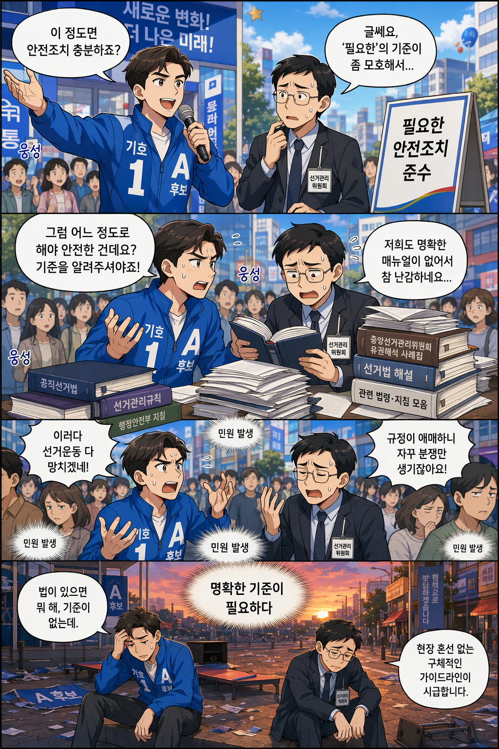공직선거법 일부개정법률안 웹툰 1