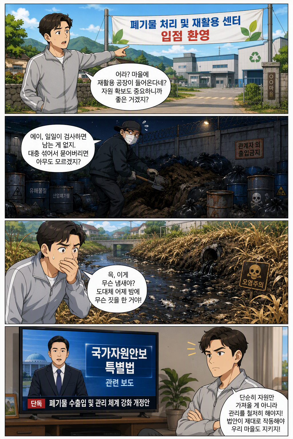 국가자원안보 특별법 일부개정법률안 웹툰 1