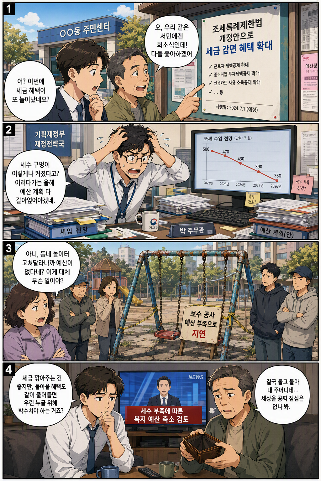 조세특례제한법 일부개정법률안 웹툰 1