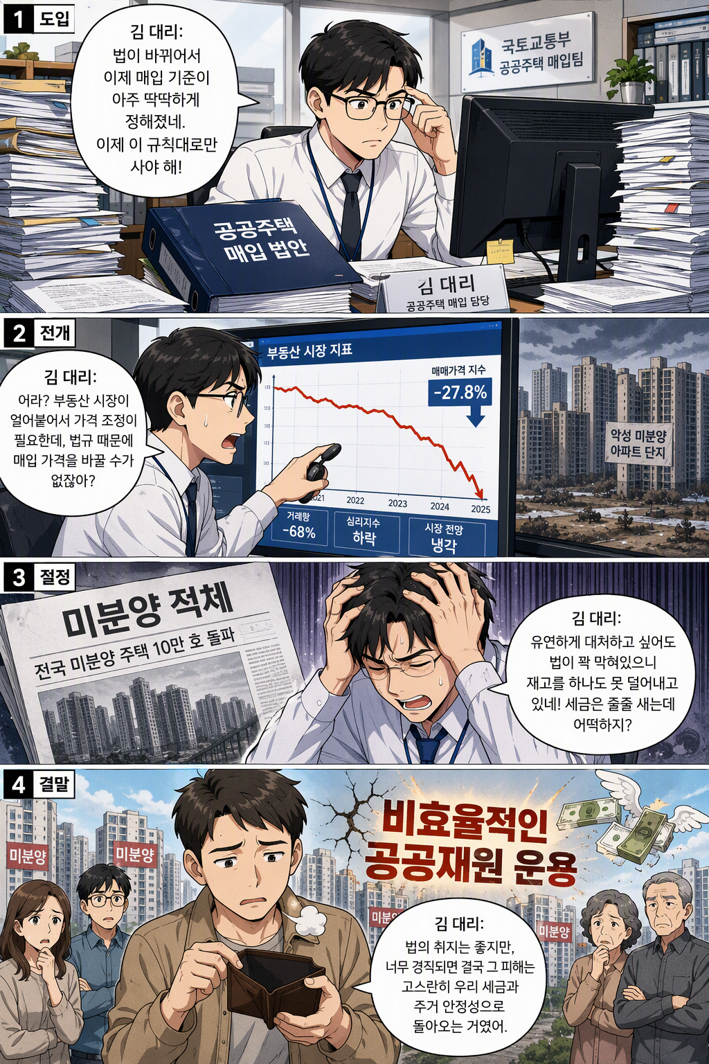 공공주택 특별법 일부개정법률안 웹툰 1