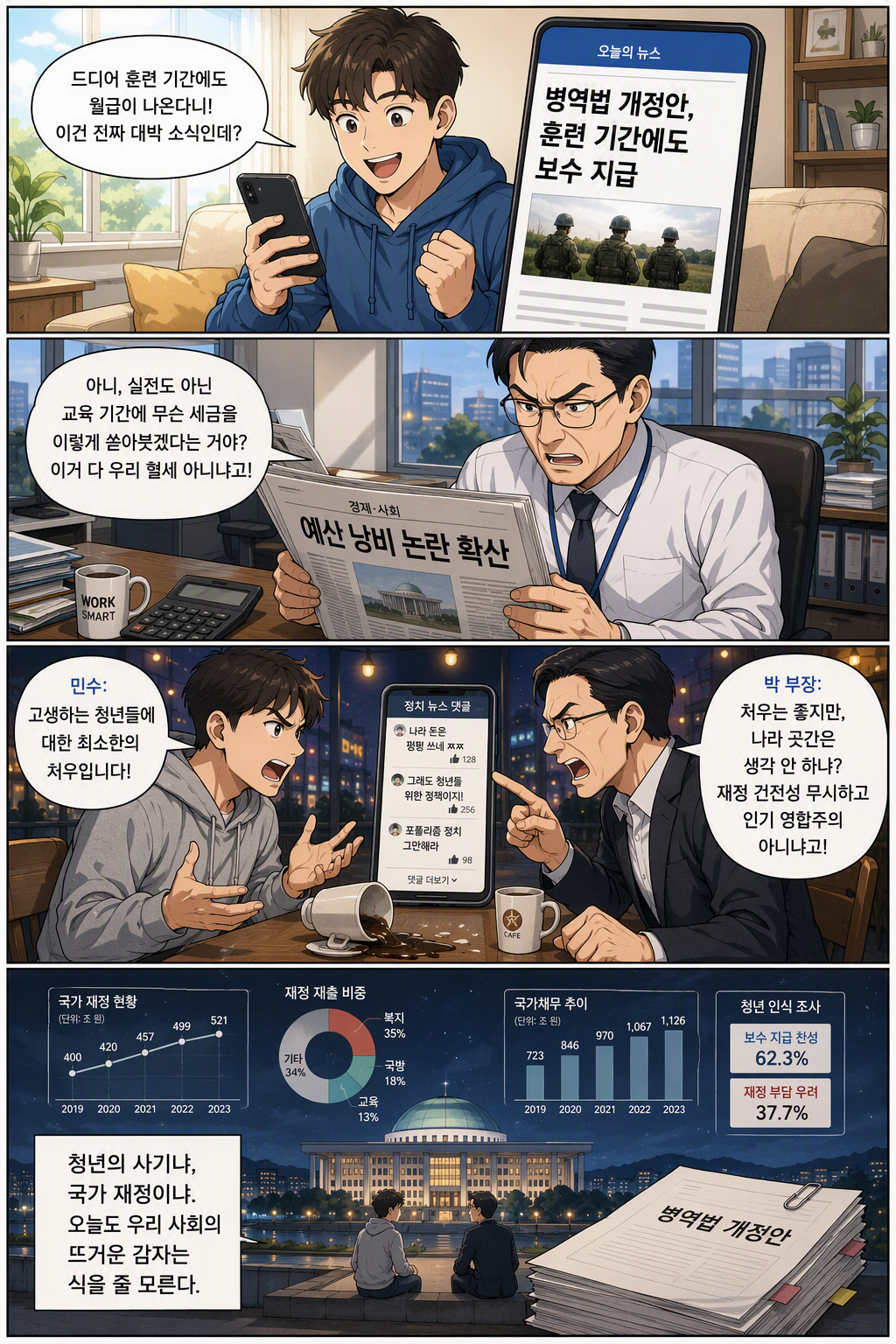 병역법 일부개정법률안 웹툰 1