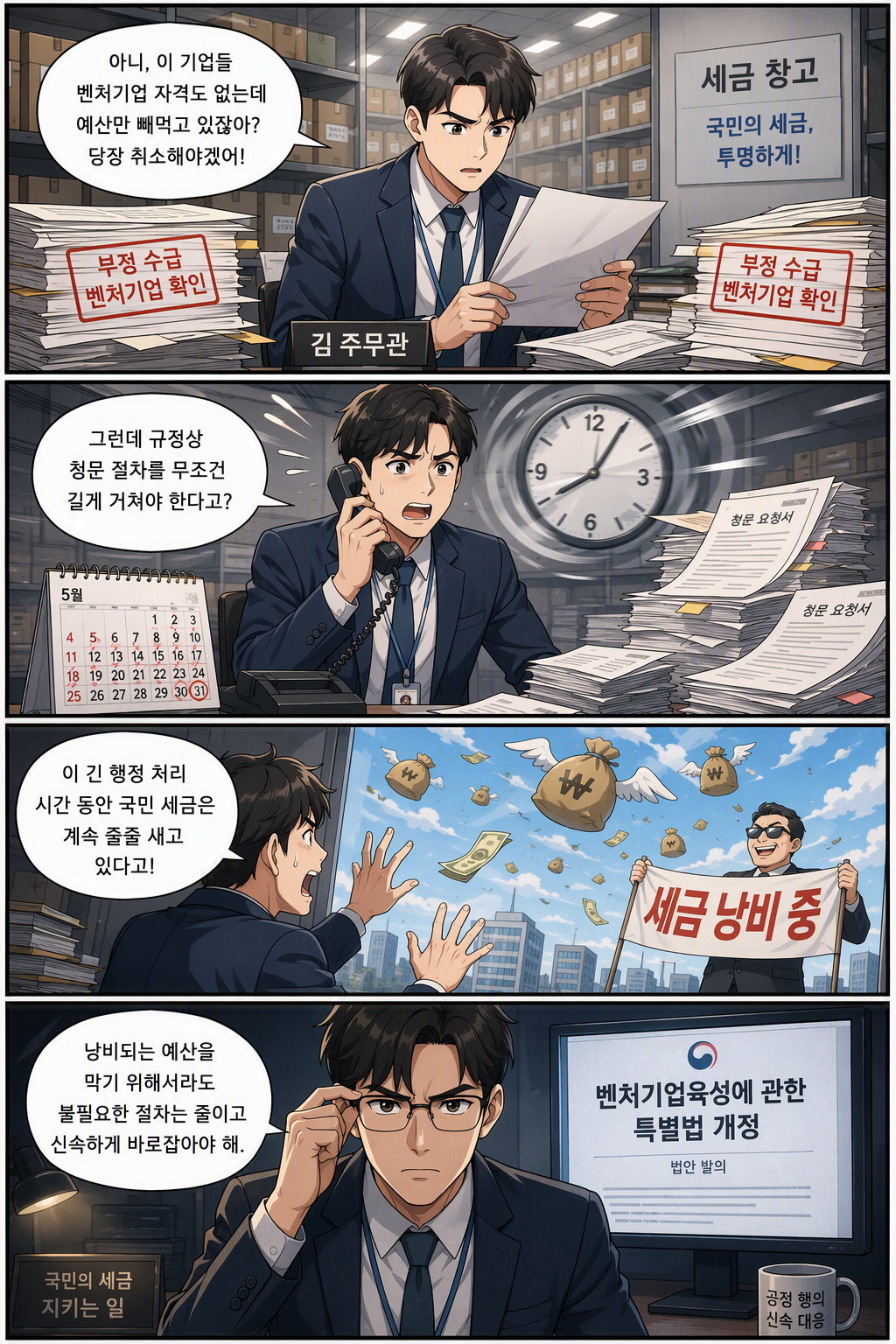 벤처기업육성에 관한 특별법 일부개정법률안 웹툰 1