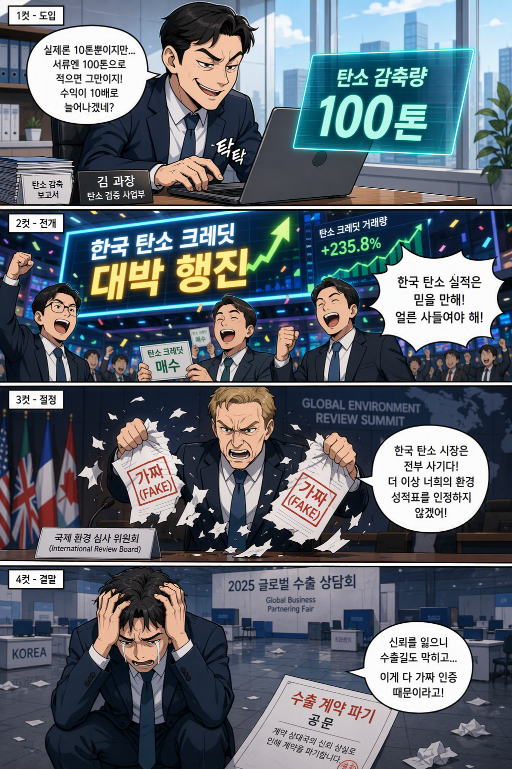 자발적 탄소시장 육성 및 자발적 감축실적 거래 촉진에 관한 법률안 웹툰 1
